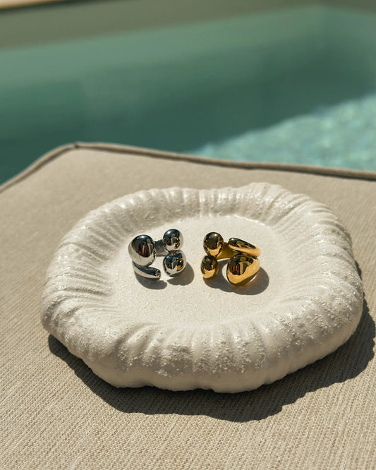 Plateau à bijoux, bague ajustable, bijoux et accessoires, acier inoxydable plaqué or, plaqué argent bijoux pas cher, bijoux femme, cadeau femme